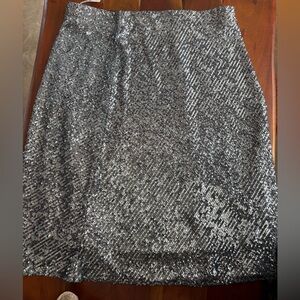 Talbots Petite Charcoal Skirt